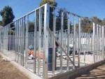 estructura de acero galvanizado
